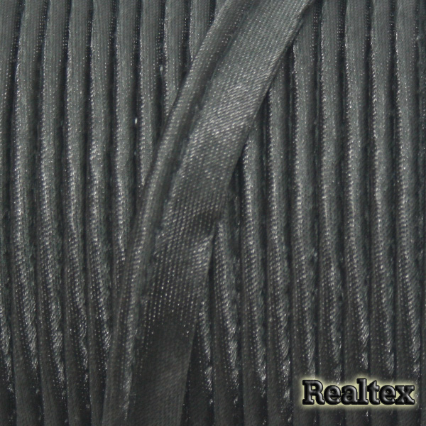 Кант атласный 12мм (65,8м) цв.черный