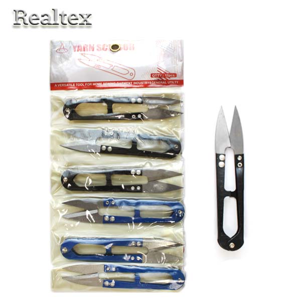 Ножницы-перекусы Realtex ТС-0824-0002 100мм цв.ассорти