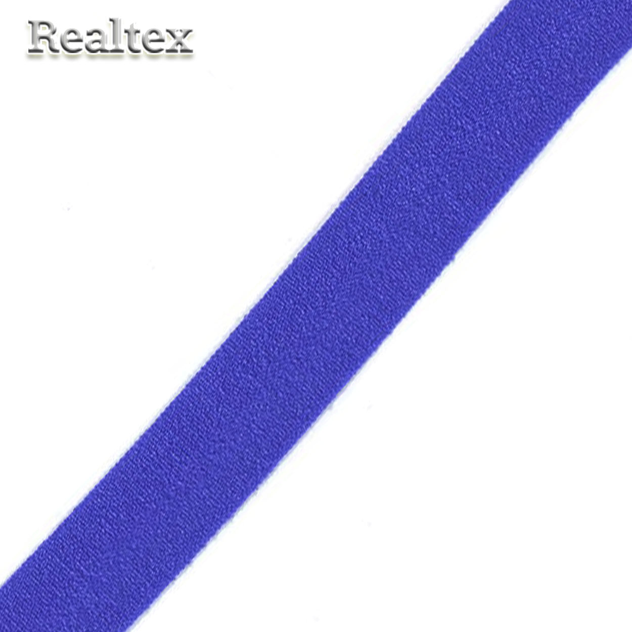 Косая бейка стрейч матовая 15мм (50м) цв.F223 синий