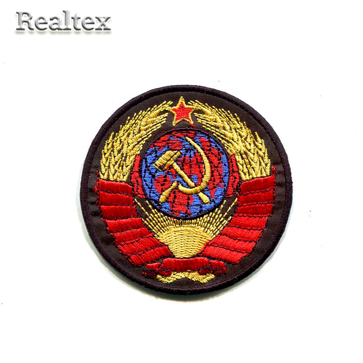 Термоаппликации 8013 "Герб СССР" цв.черный