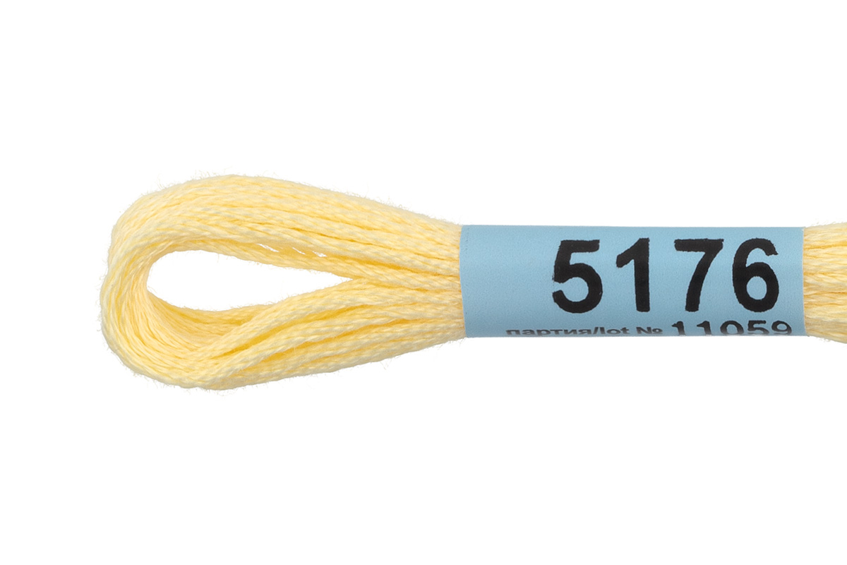 Мулине "Гамма" цв.5176 желтый