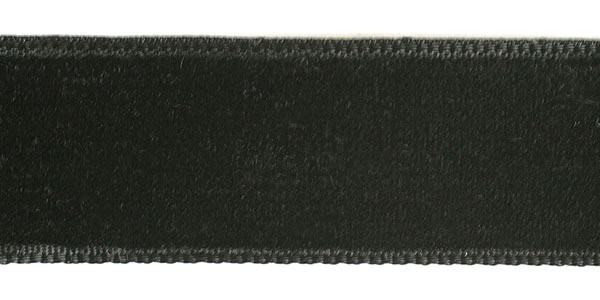 Лента бархатная УТ 38мм цв.8611 черный
