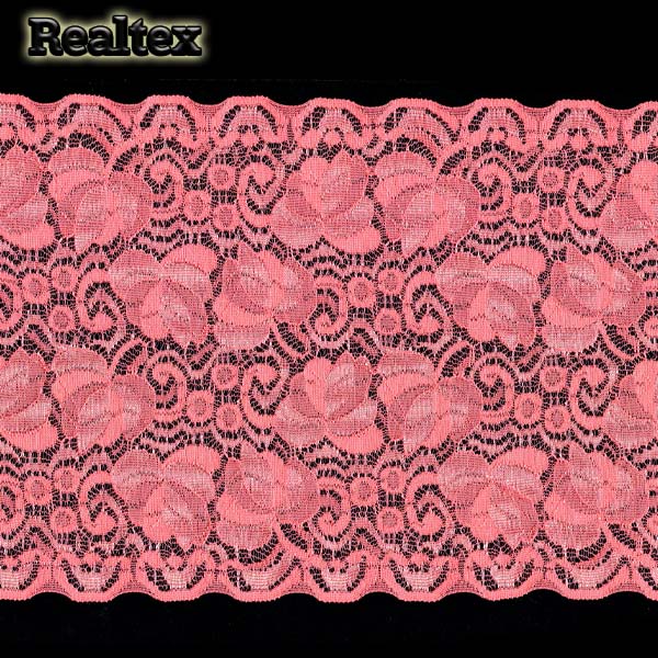 Кружево стрейч 180мм TBY-RY01 цв.персик
