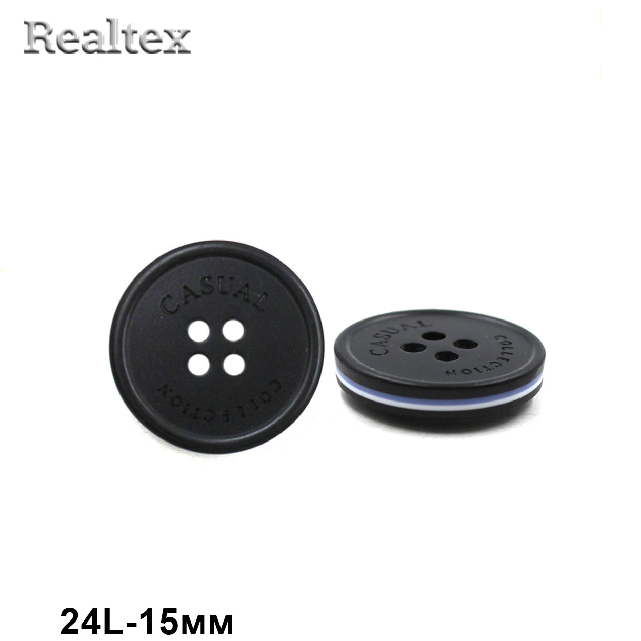 Пуговицы CB 3679 24L (36шт) цв.A-Grey