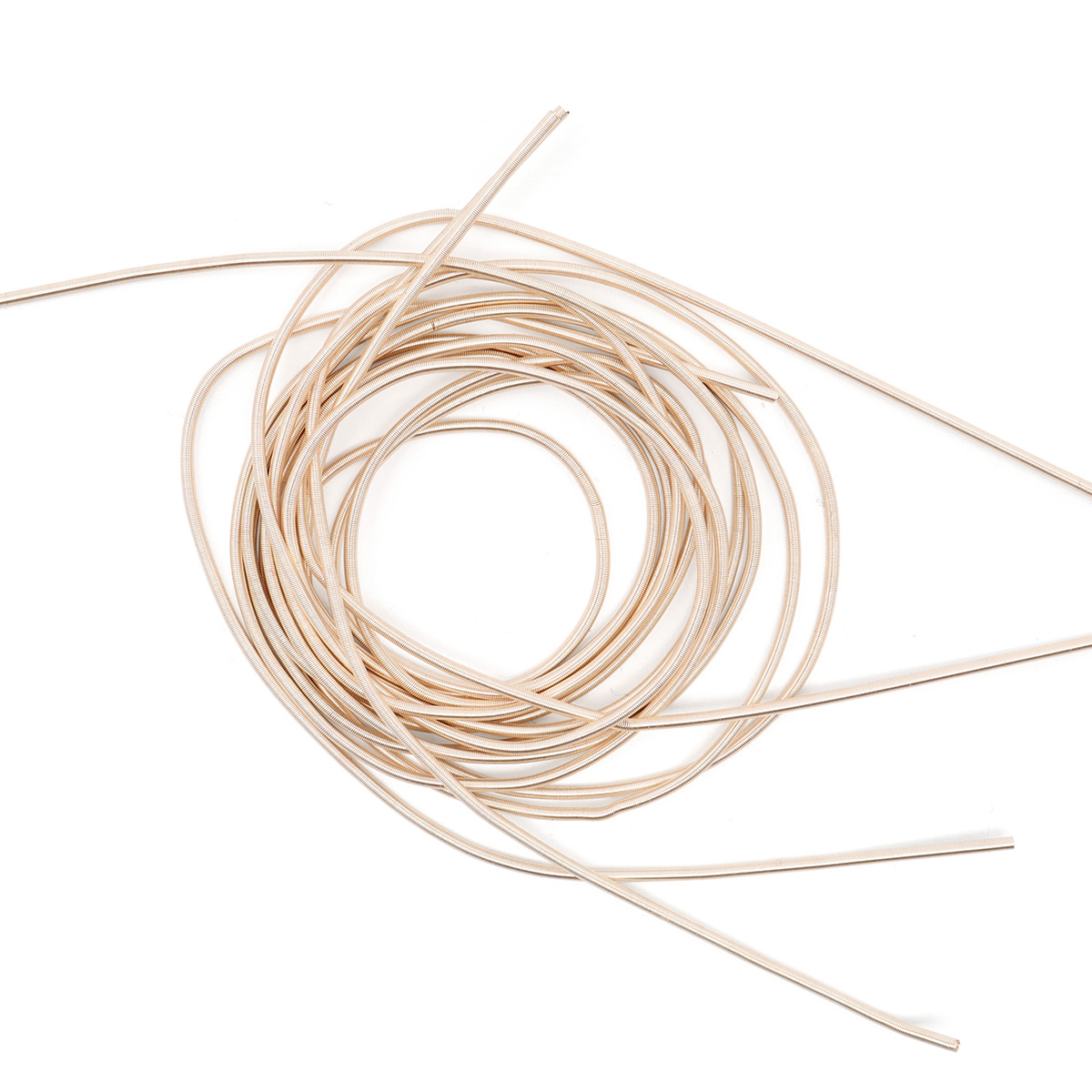 Канитель гладкая 1мм матовая КМ015НН1 (5гр) цв.розовое золото