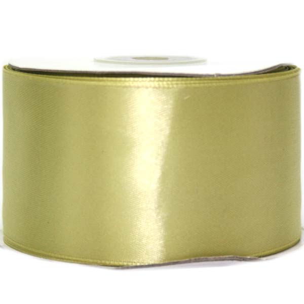 Лента атласная 50мм Realtex (32,9м) цв.053 светло-оливковый
