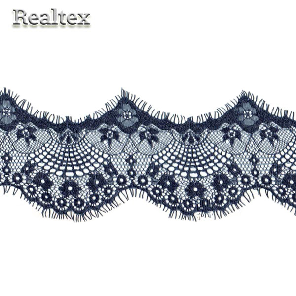 Кружево "реснички"  90мм TBY.KR.073 цв.вечерние сумерки