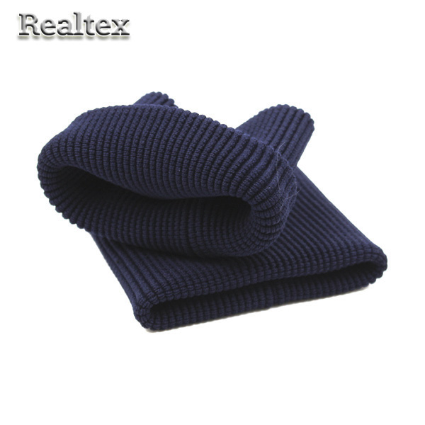 Манжет трикотажный АМ 8,5*7,5см (87%полиэфир+13%лайкра) цв.синий