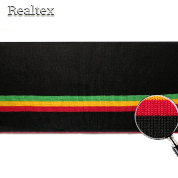 Подвяз ГД15042 13*125см цв.чёрный/красный+жёлтый+зелёный 