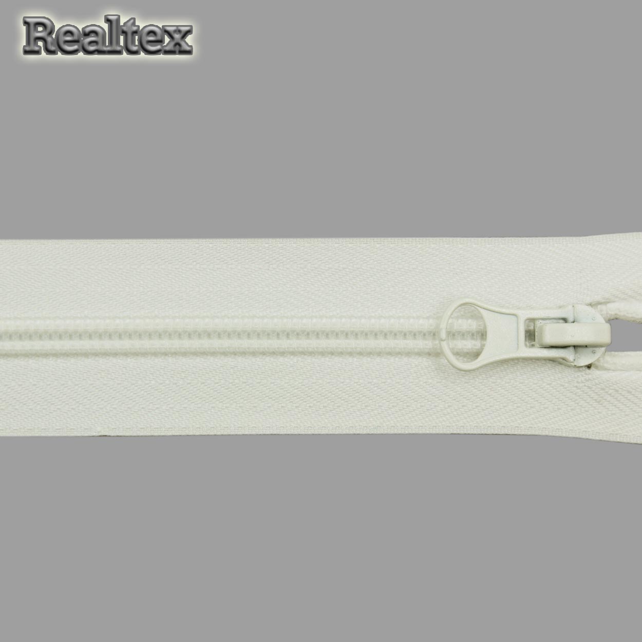 Молния витая Т.5 60см разъемная цв.102С молочный 