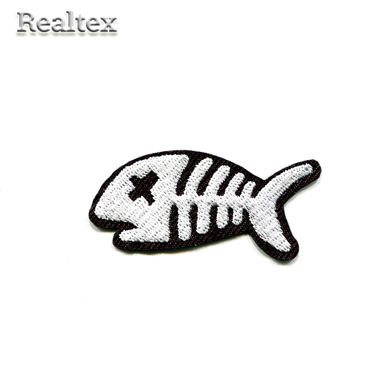  Термоаппликацим Realtex R-3493 "Скелет рыбы" 