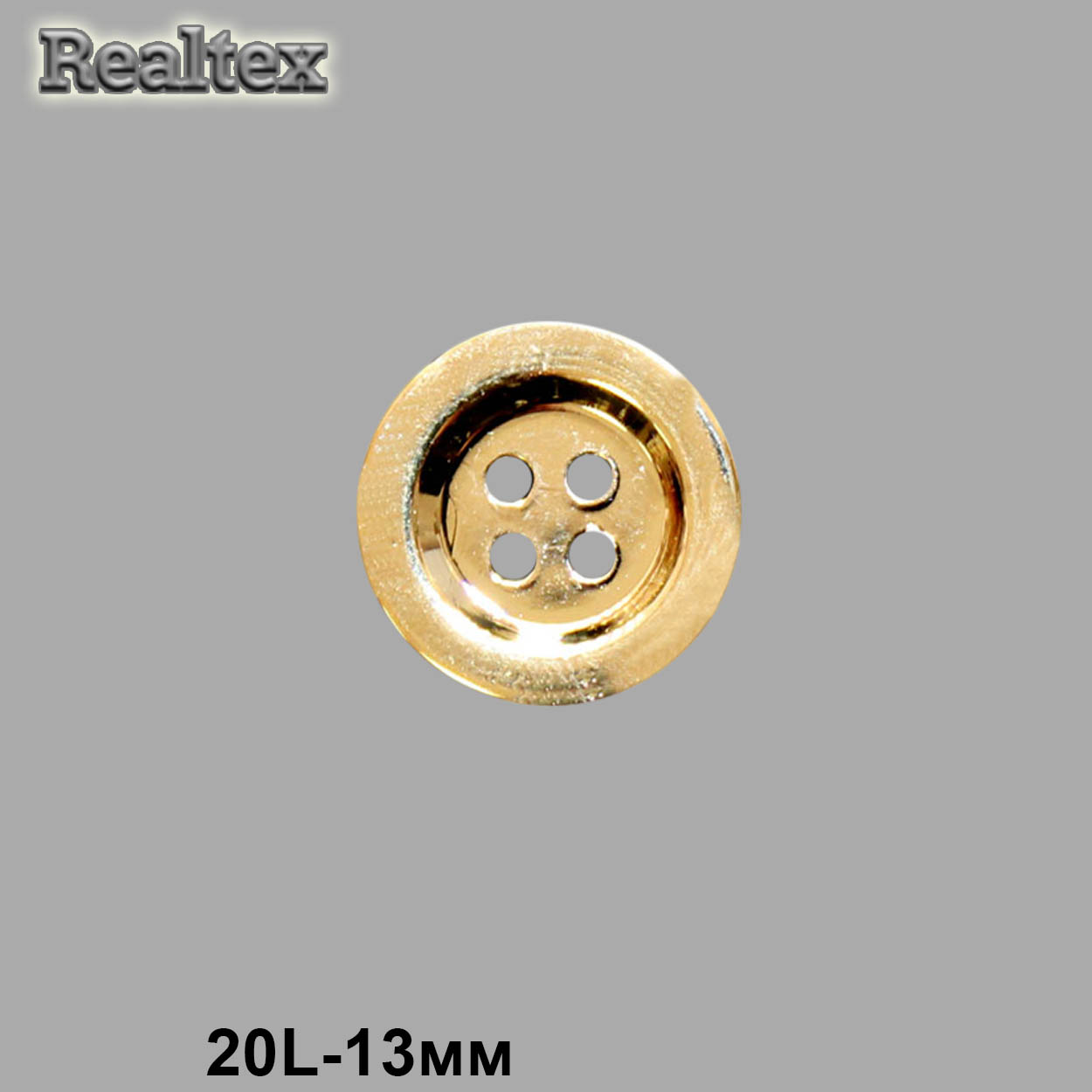 Пуговицы LA 1396 20L (72шт) цв.G