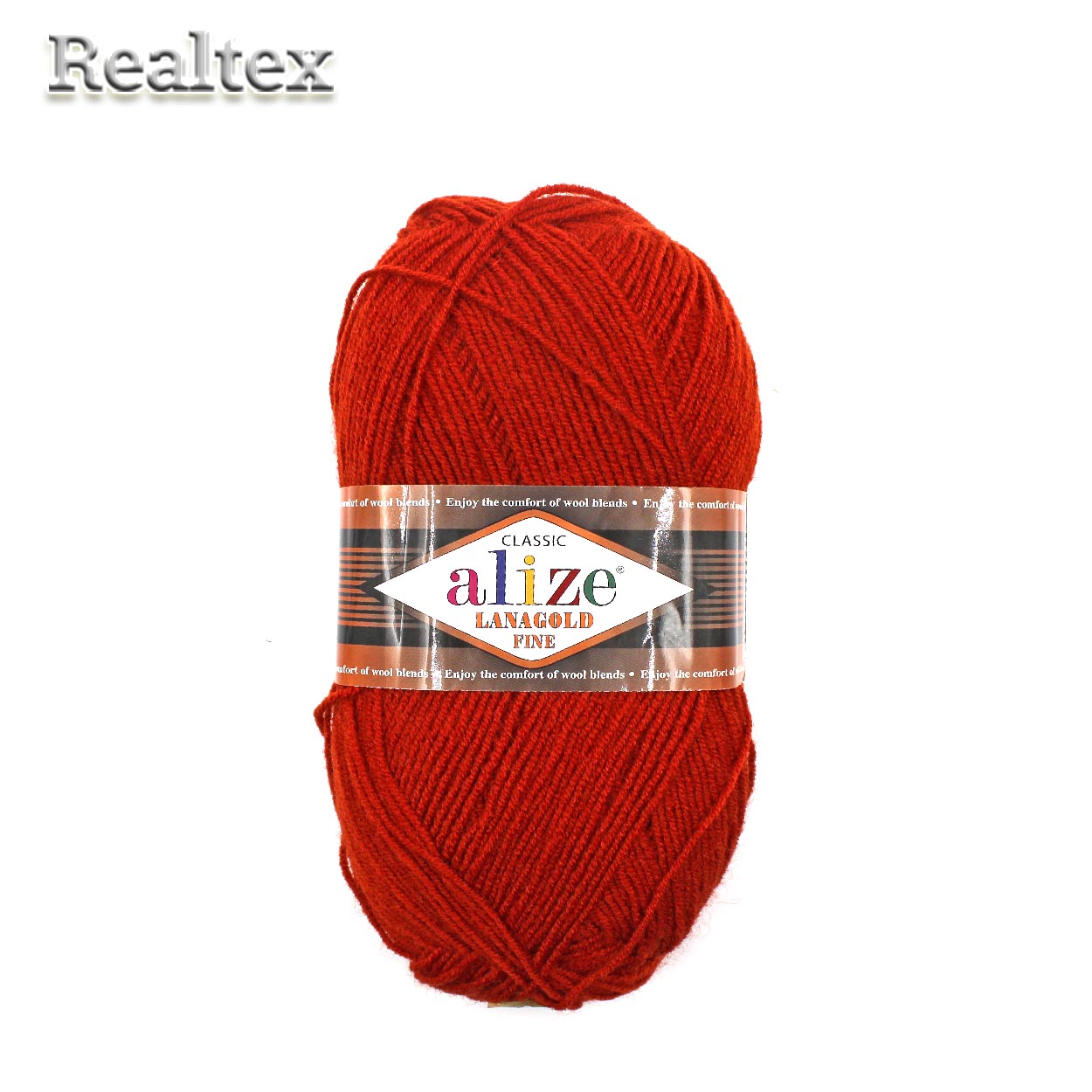 Пряжа Alize "Lana Gold Fine" (100гр) цв.641