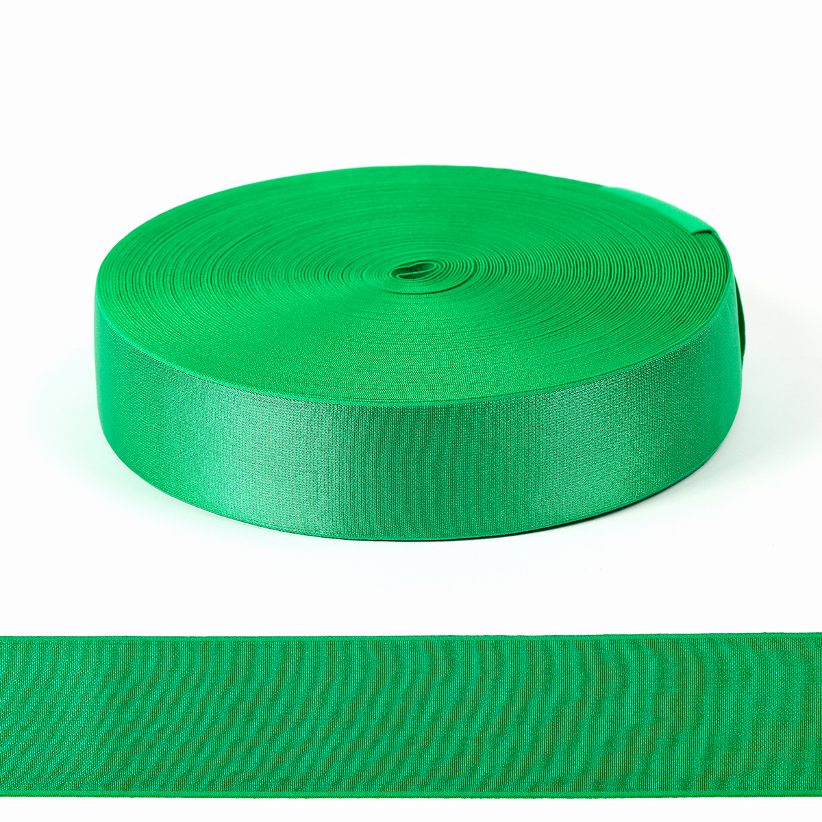 Резинка тканная 40мм TBY 33729 для мужского белья цв.зелёный папоротник