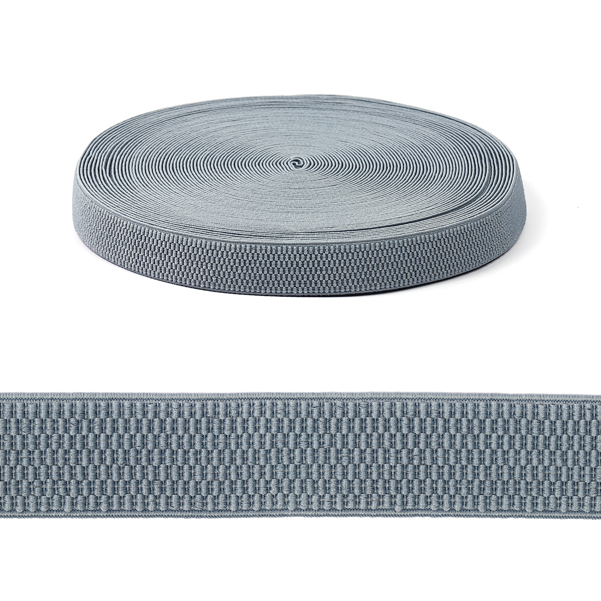 Резинка помочная 25мм (25м) цв.310 серый