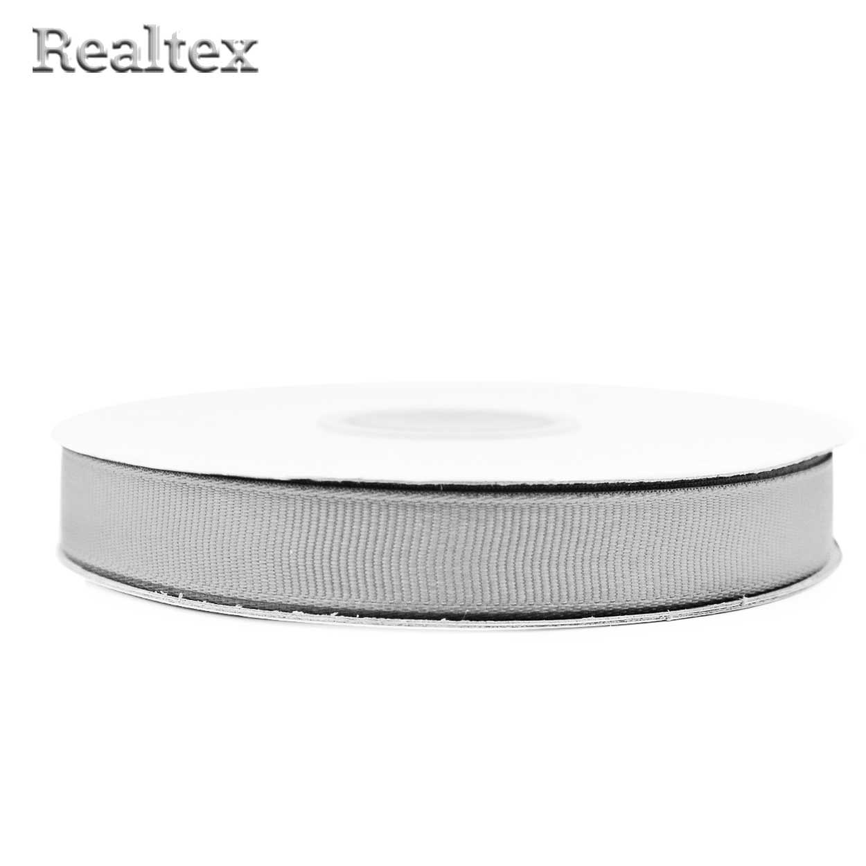 Лента репсовая 12мм RS (27,4м) цв.093 серый