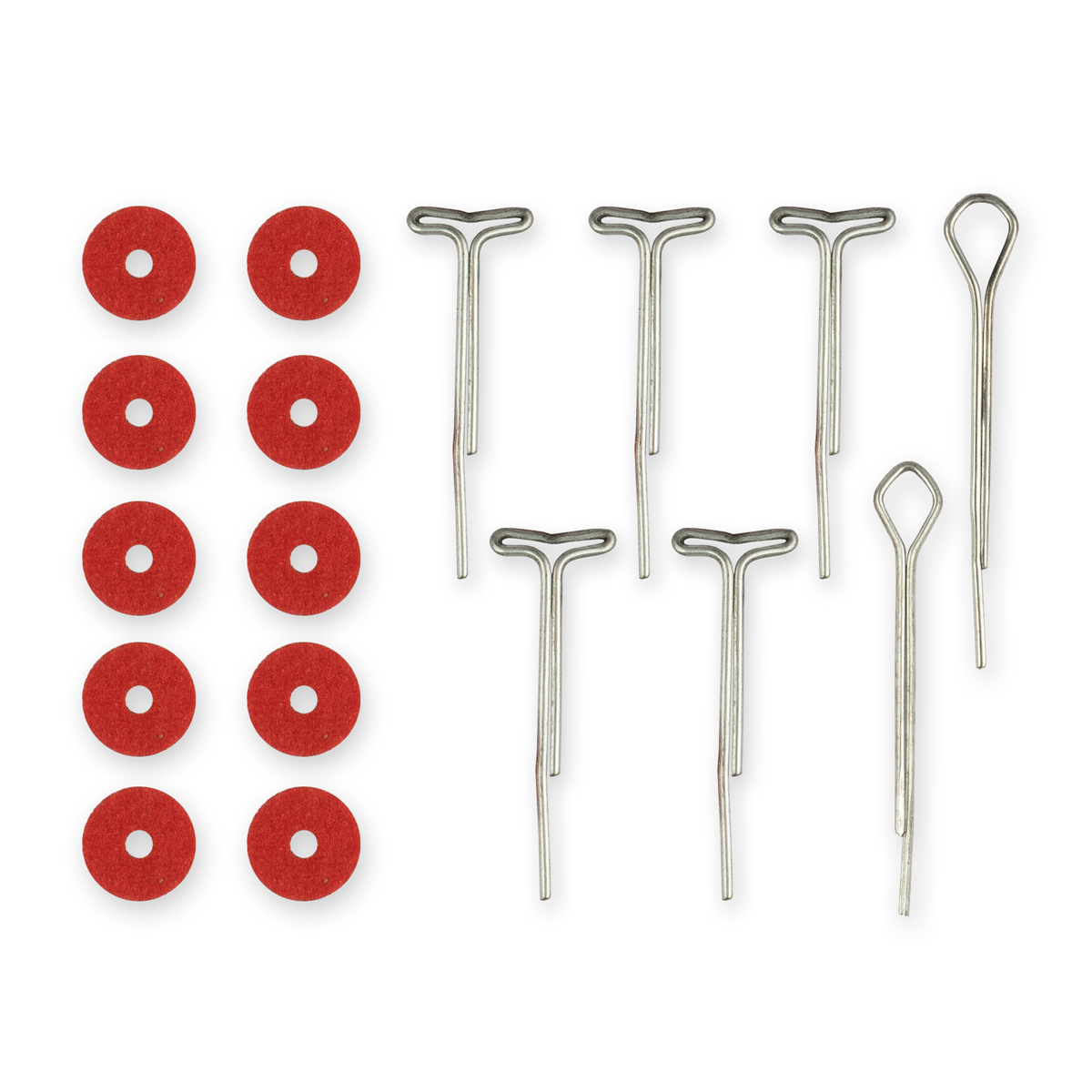 Набор креплений фибра 8мм для игушек NCF-08 "HobbyBy"