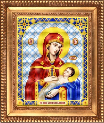 Рисунок на ткани бисером "Благовест" И-5067 "Успокоительница"
