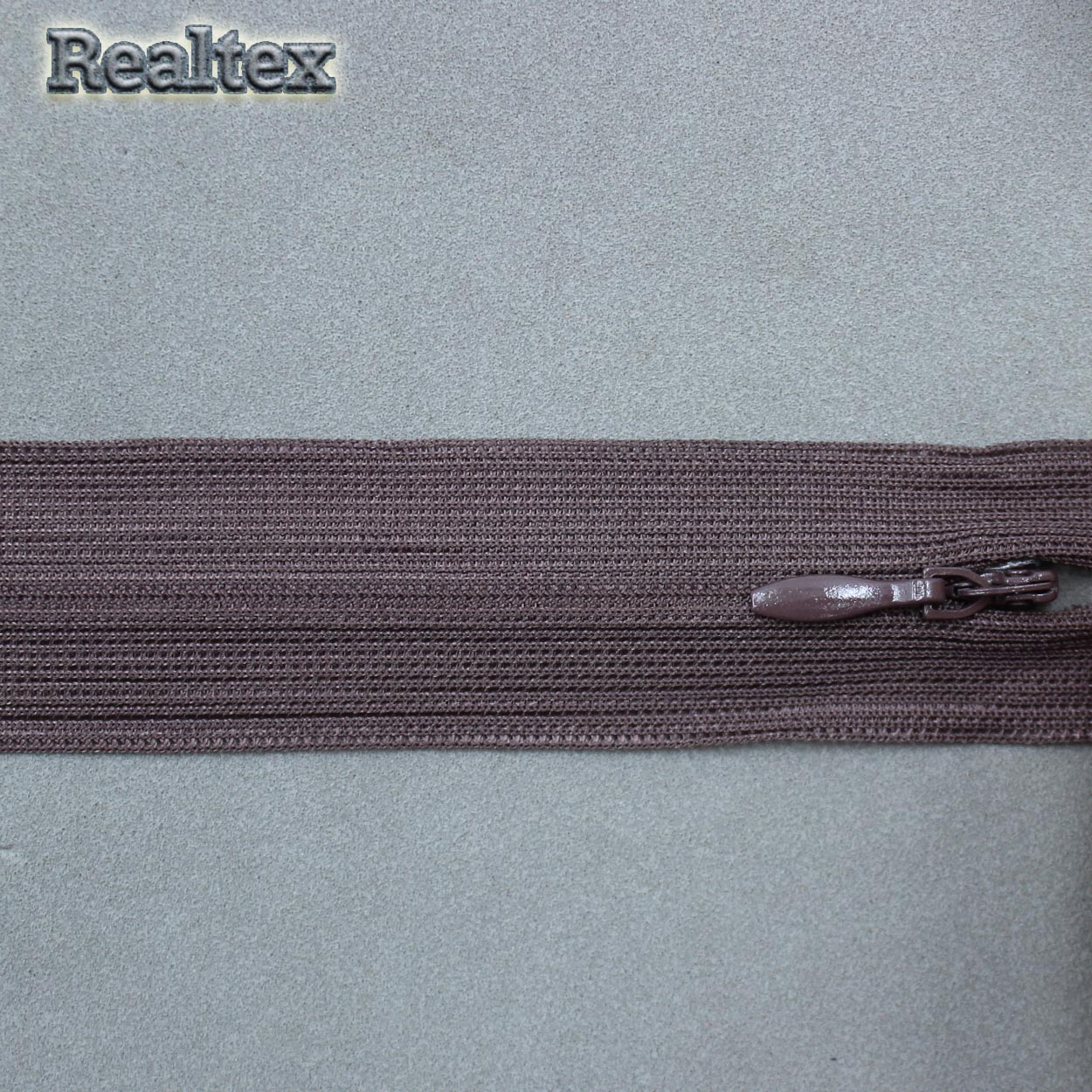 Молния потайная G-013P 50см цв.292 коричневый