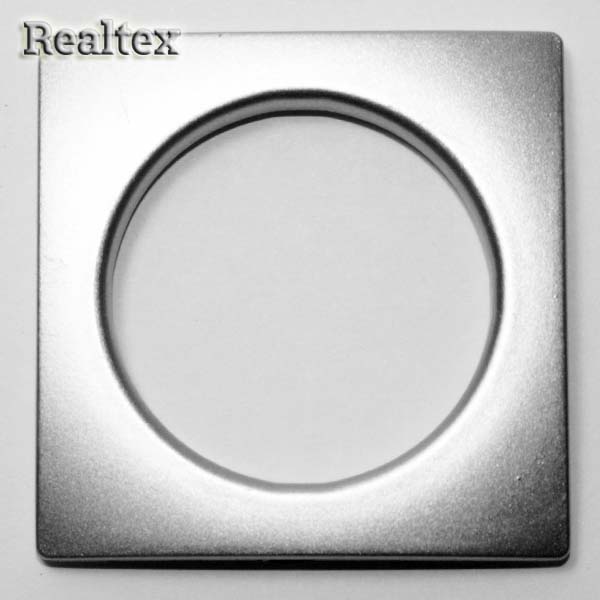 Люверсы пластик квадратные К-1 35мм цв.05-сталь