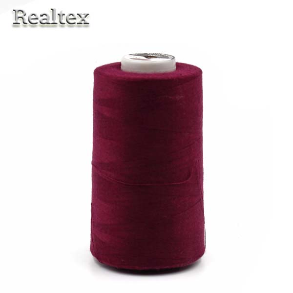 Нитки МАХ 40/2 (5000ярд) цв.185 бордовый