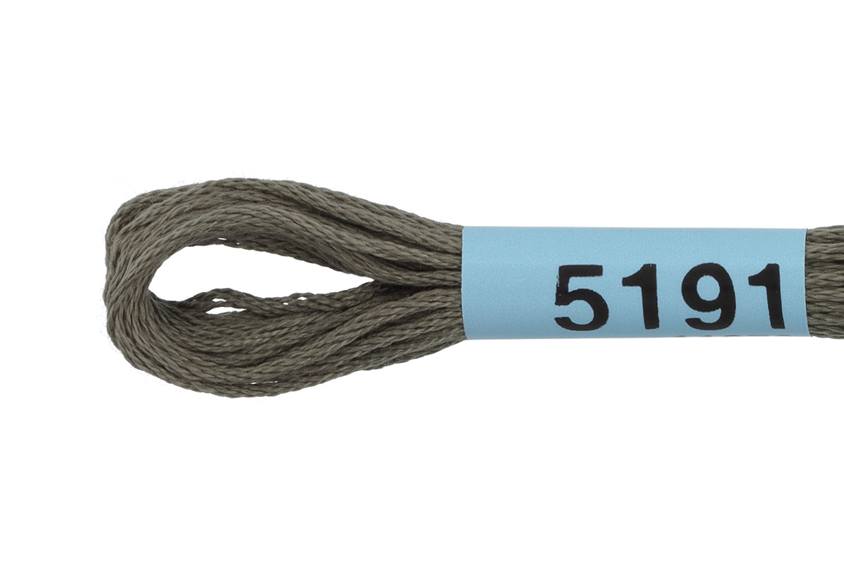 Мулине "Гамма" цв.5191 серо-зеленый