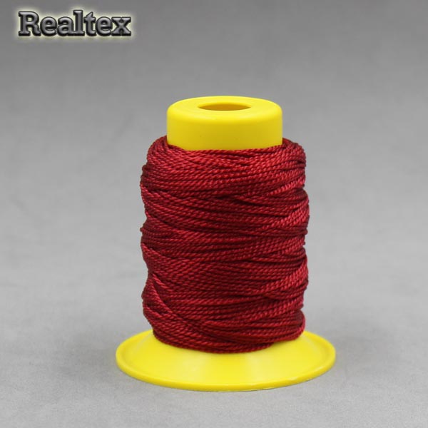 Нитки "Micron" 1500/D2 (50ярд) цв.114 тёмно-красный