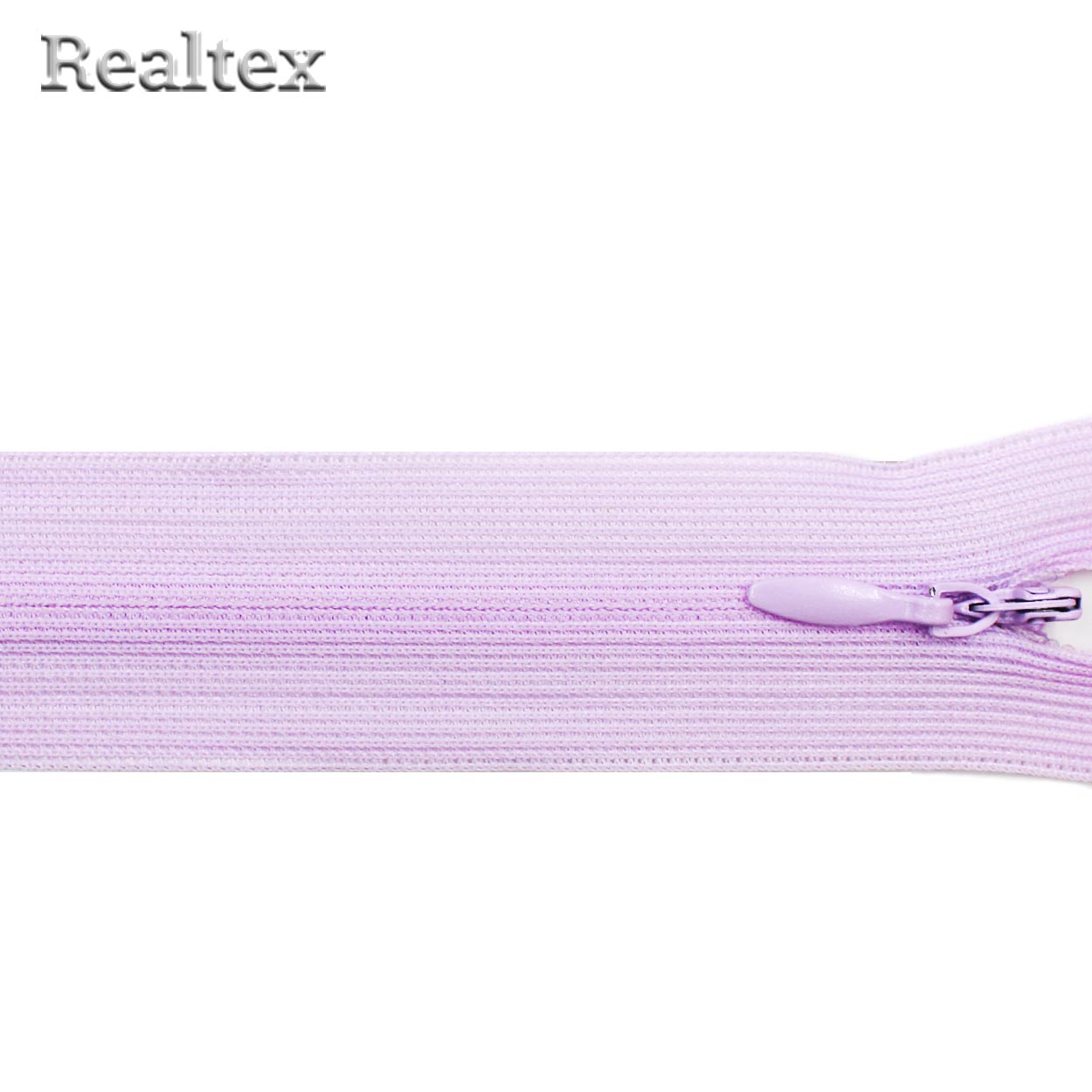 Молния потайная G-013P 50см цв.162 св.сиреневый