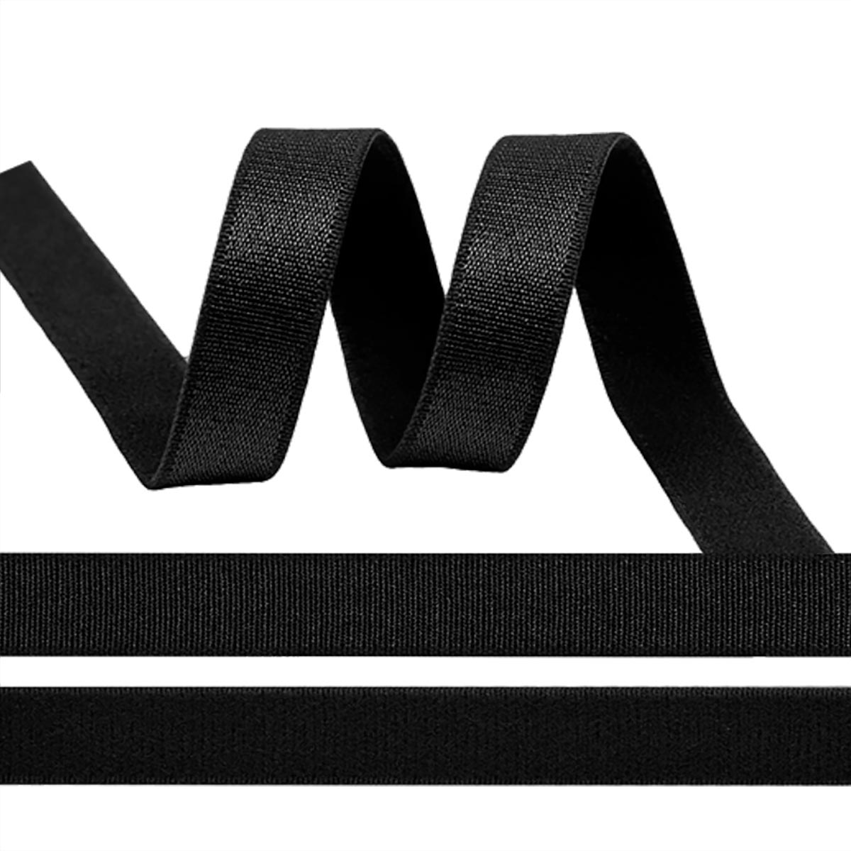 Резинка для бретелей 15мм RBB 05 цв.F322 черный