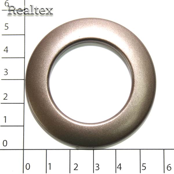 Люверсы пластик К-1 35мм Belladonna цв.17-ореховый металлик