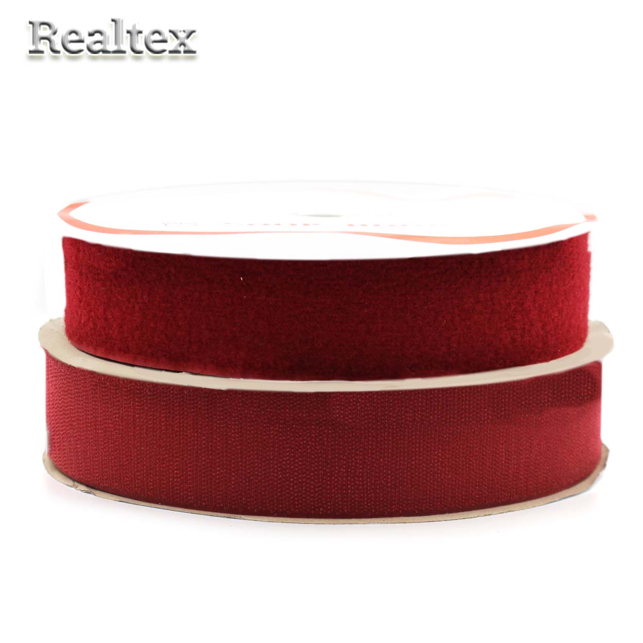 Липучка  Realtex 50мм цв.030 бордовый
