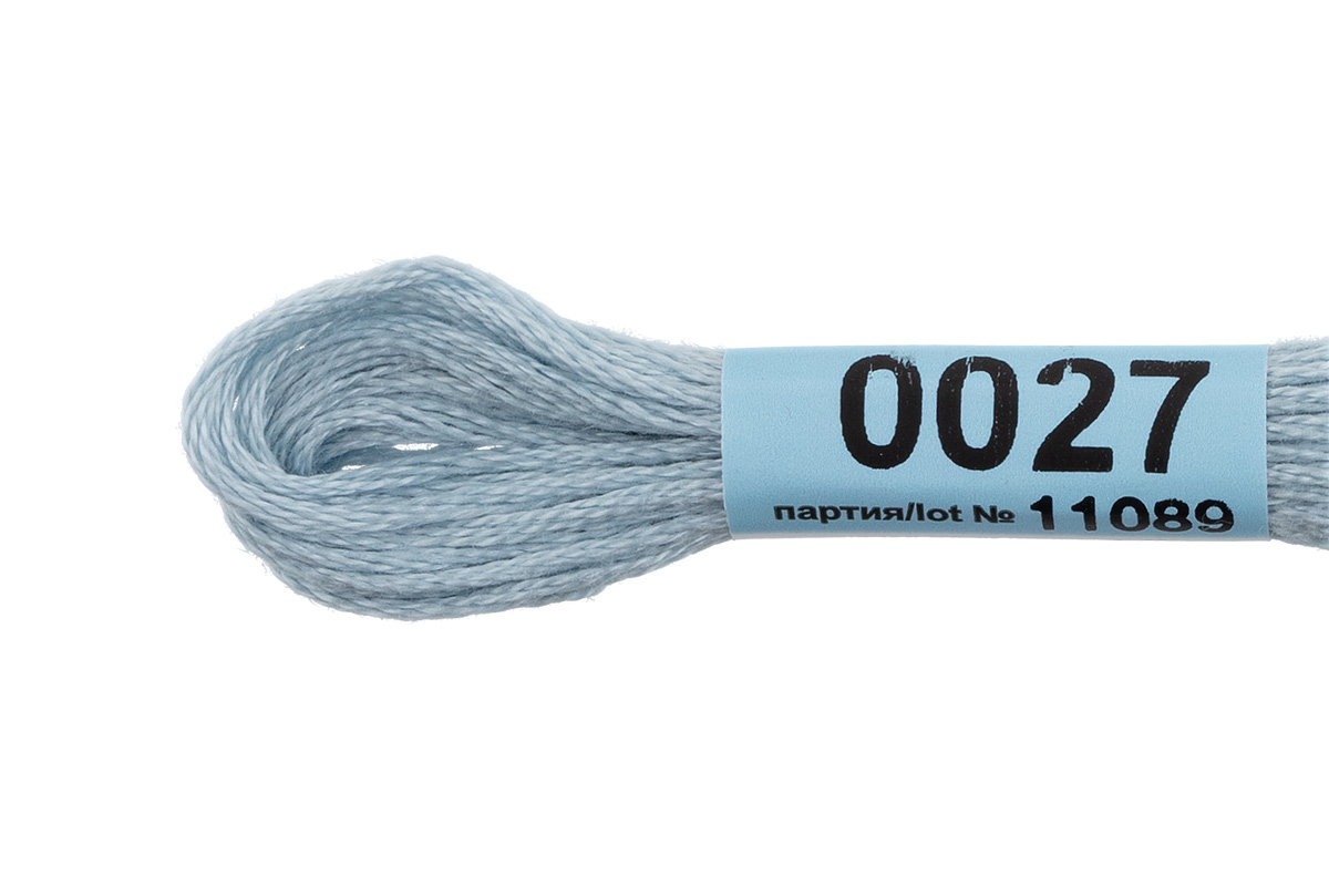 Мулине "Гамма" цв.0027 св.голубой