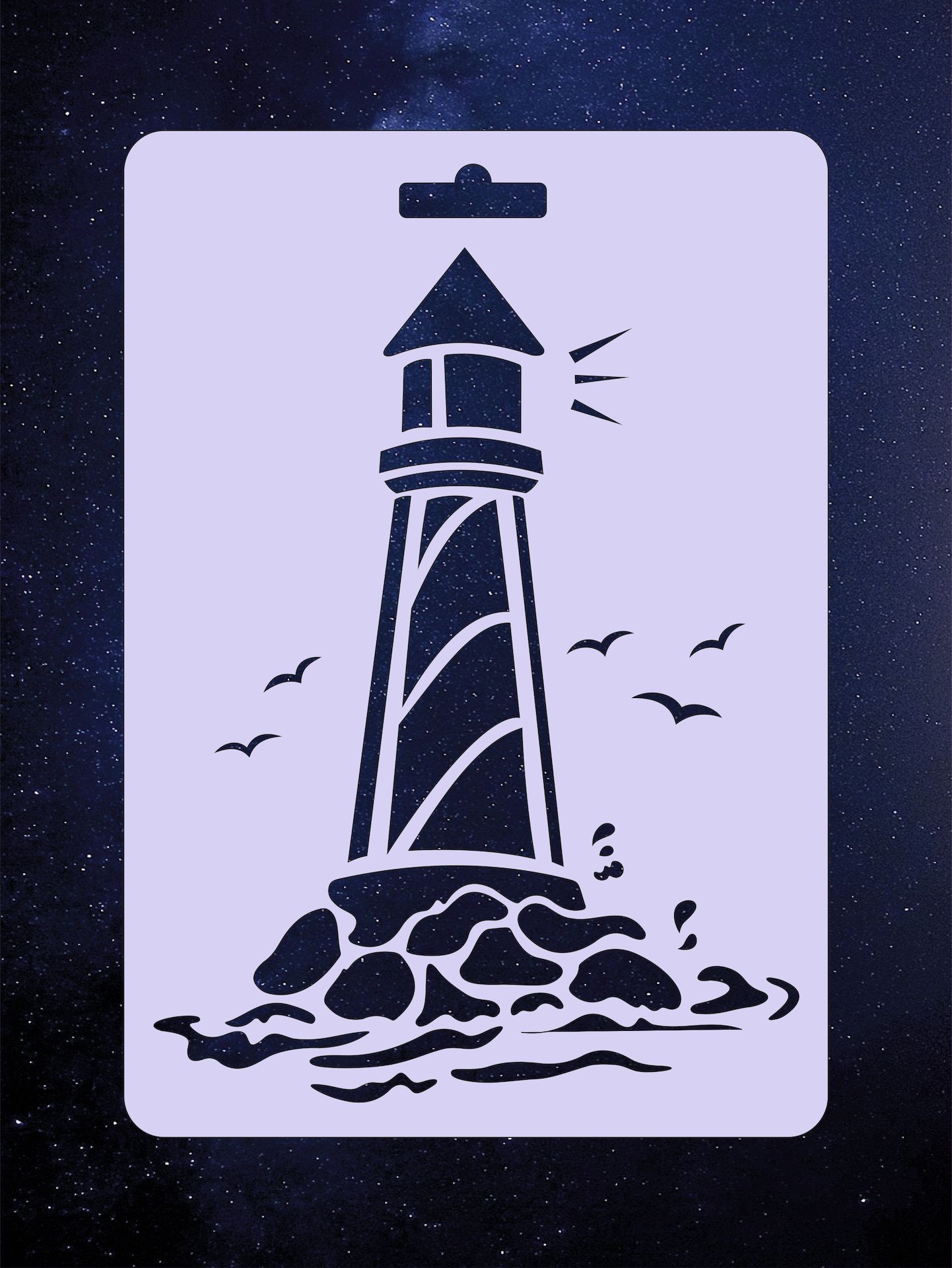 Трафарет №083 "Маяк" 