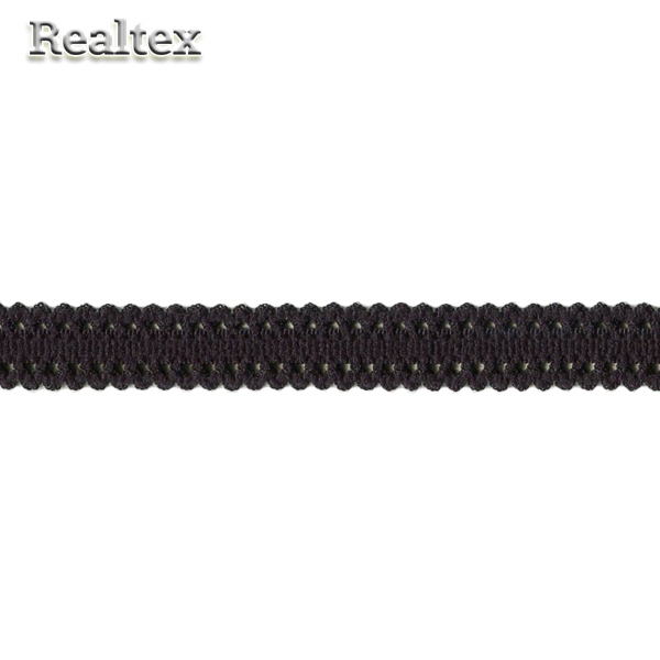 Резинка бельевая Realtex 2244 13мм (50м) цв.черный