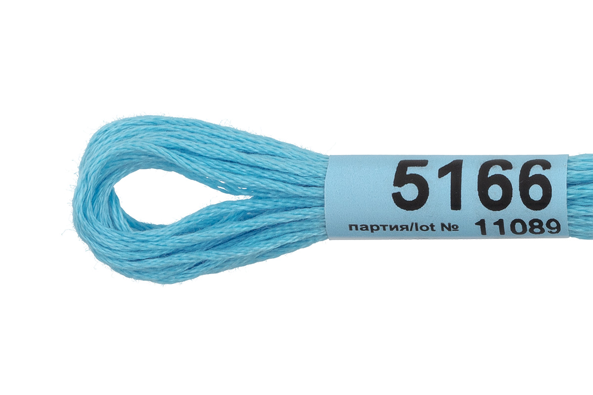 Мулине "Гамма" цв.5166 голубой