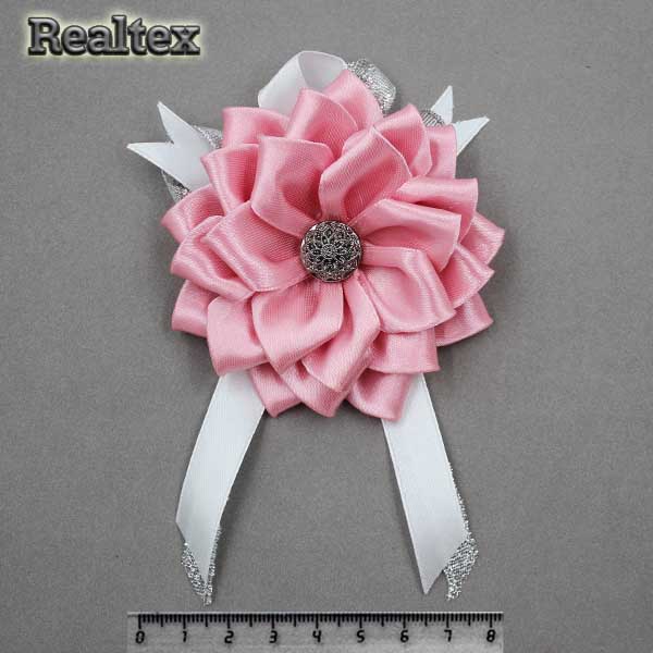 Украшение ручной работы №163 цв.3039 розовый