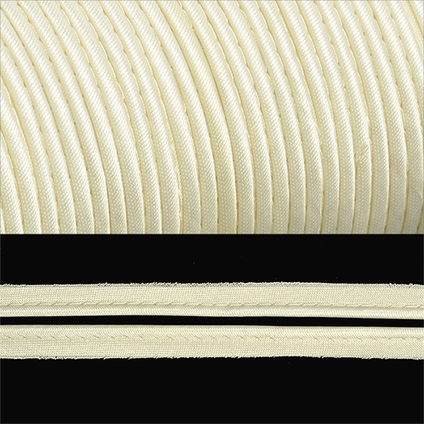 Кант атласный 12мм (65,8м) цв. F102 молочный