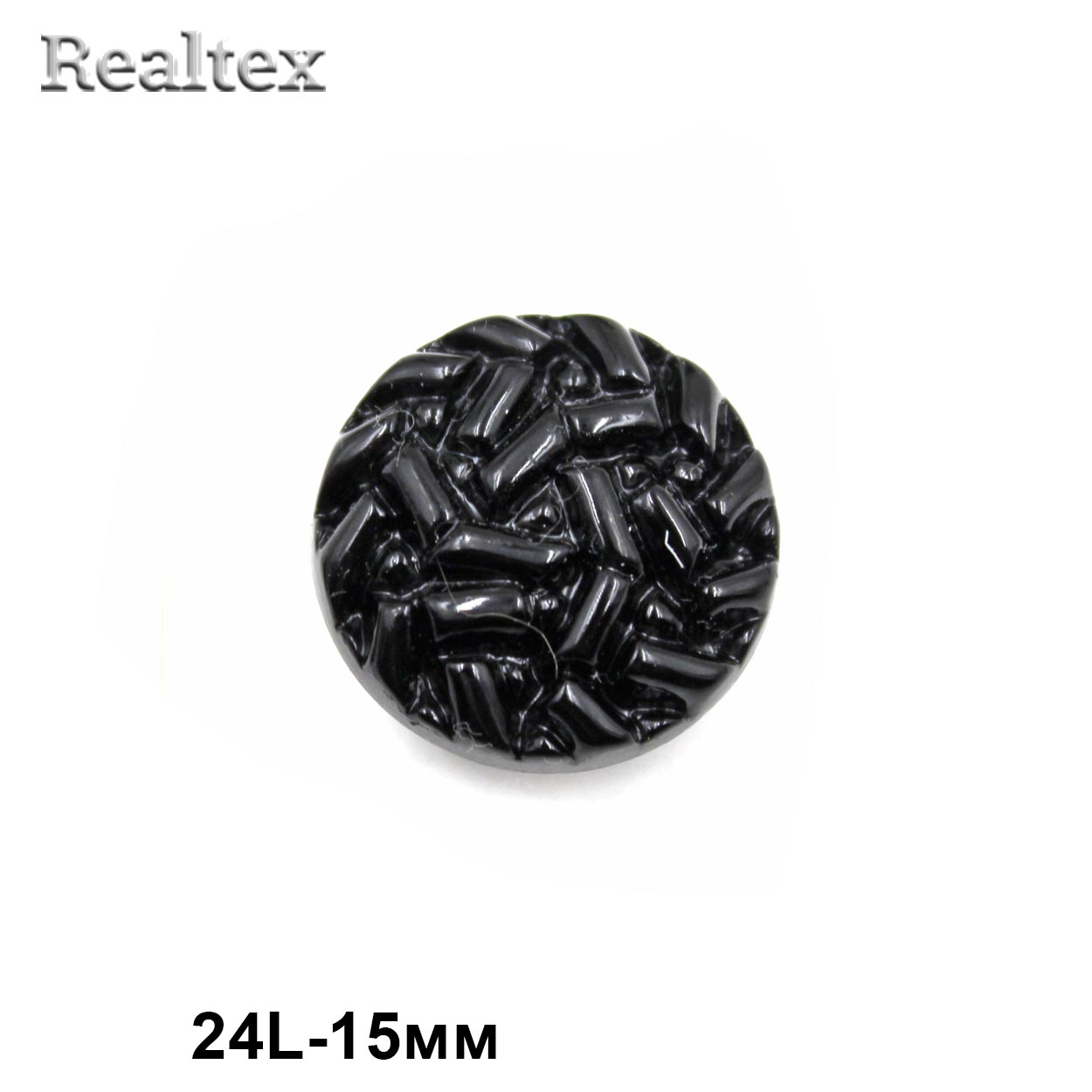 Пуговицы DA 5112 24L (36шт) цв.Black