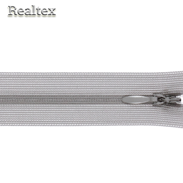 Молния потайная G-013P 20см цв.350 светло-серый