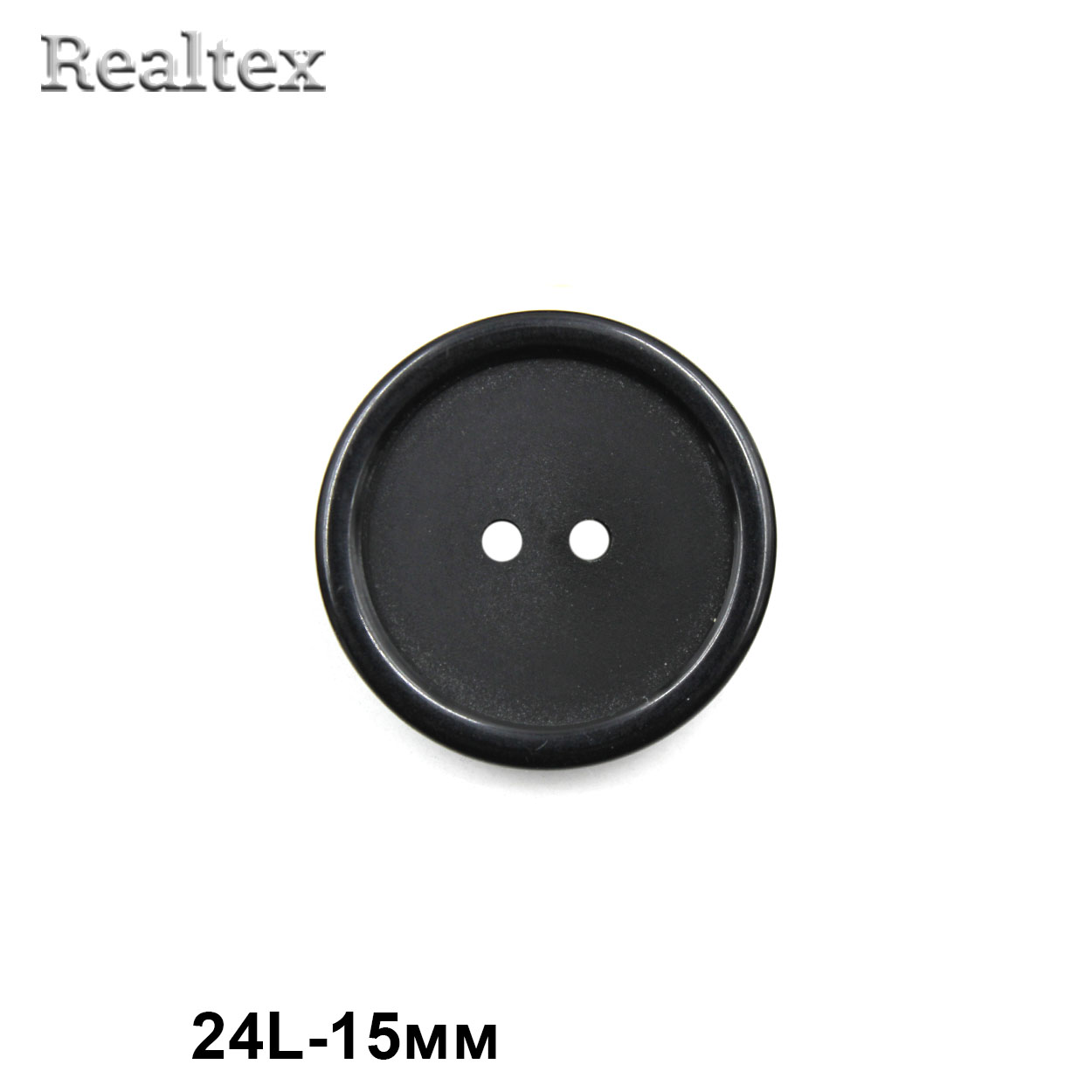 Пуговицы CN A097 24L (36шт) цв.Black