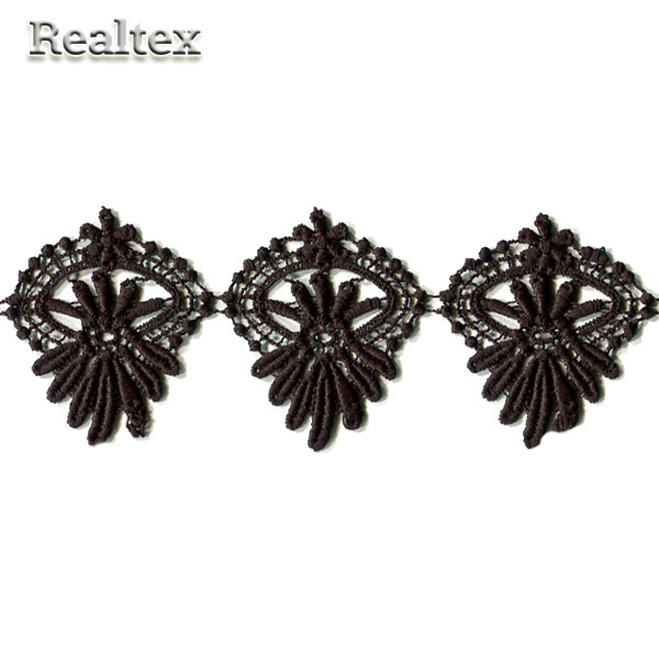 Кружево  65мм TX 57-1193 цв.черный