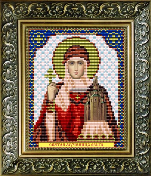 Рисунок на ткани VIA-5017 "Св.Муч.Ольга" (Art Solo)