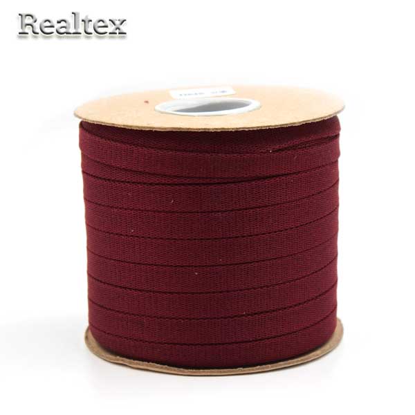 Шнур плоский 06с2341 14мм цв.008 бордо