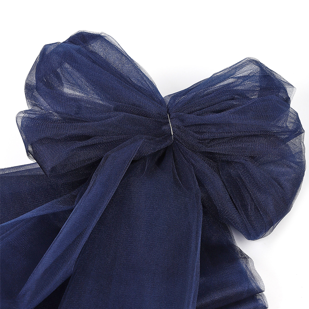 Фатин K.TRM шир.300см блестящий средней жёсткости (5м) цв.51 темно-синий