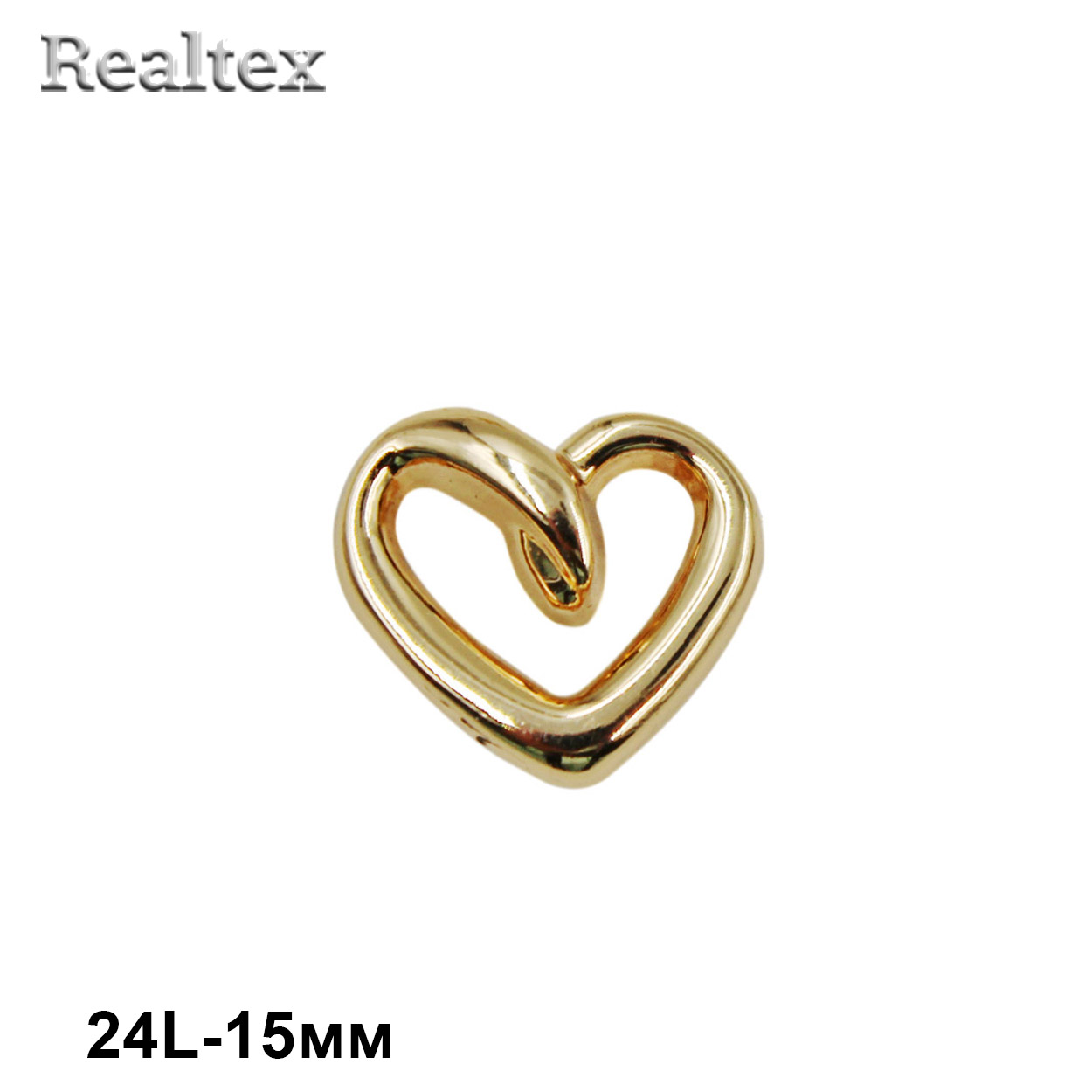 Пуговицы ME 702 24L (12шт) цв.Gold