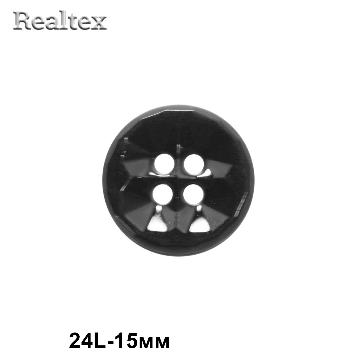 Пуговицы CZ N-124 24L (144шт) цв.BN SPR