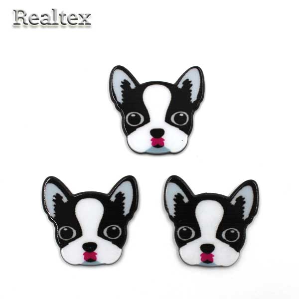 Кабошоны MJ-1 "Собачка" 36*34мм 