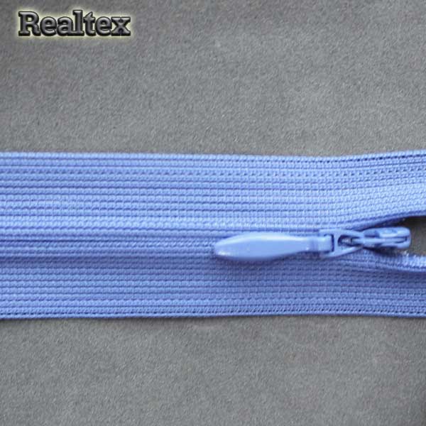  Молния потайная Т.3 60см цв.213 васильковый