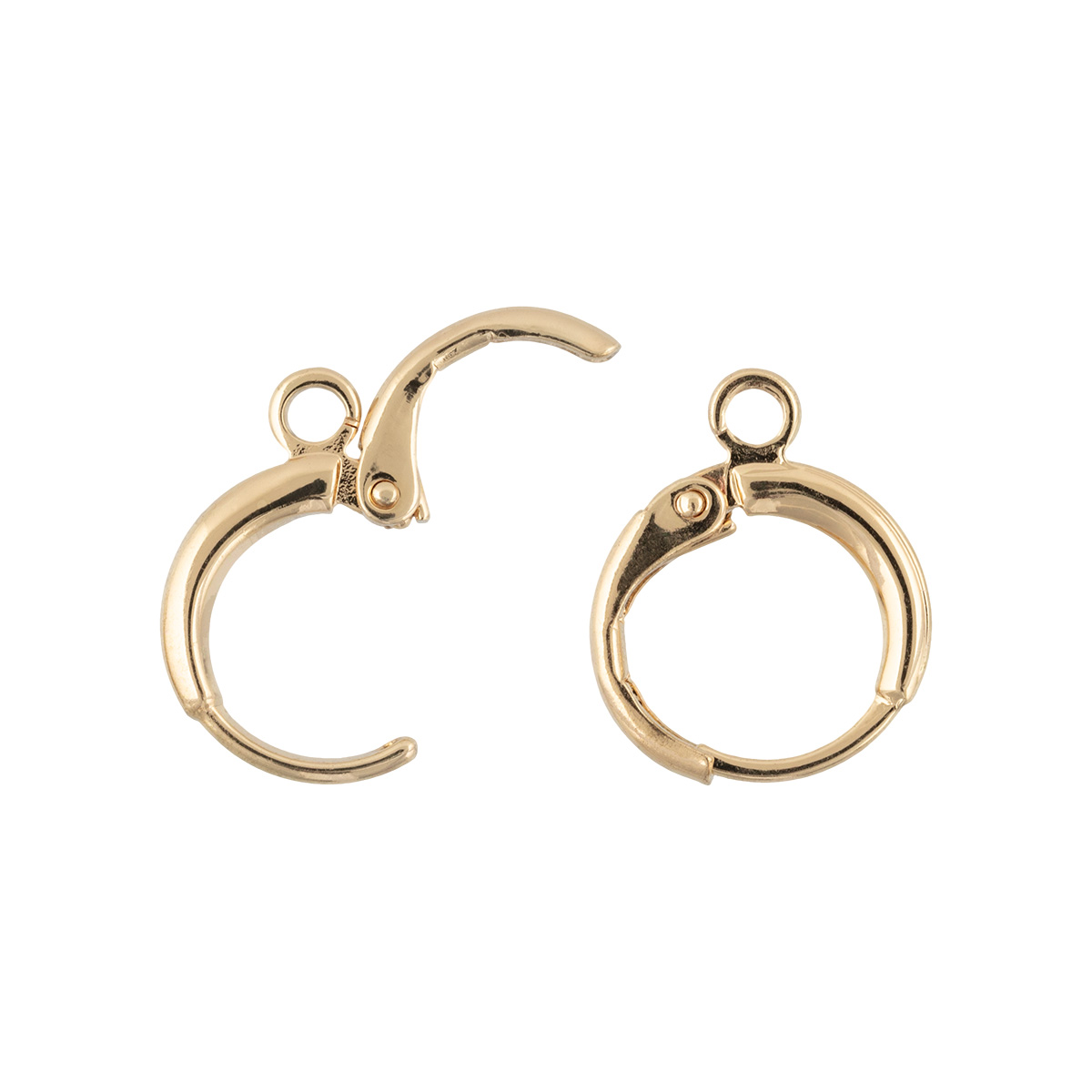 Швензы для серег "Zlatka" FMK-H08 (2шт) цв.02 золото