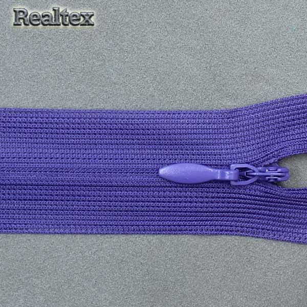  Молния потайная Т.3 50см цв.192 фиолетовый